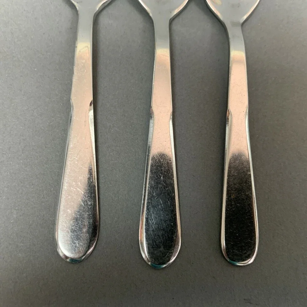 Inox Baby Dessert‎ Spoons Lot of 3